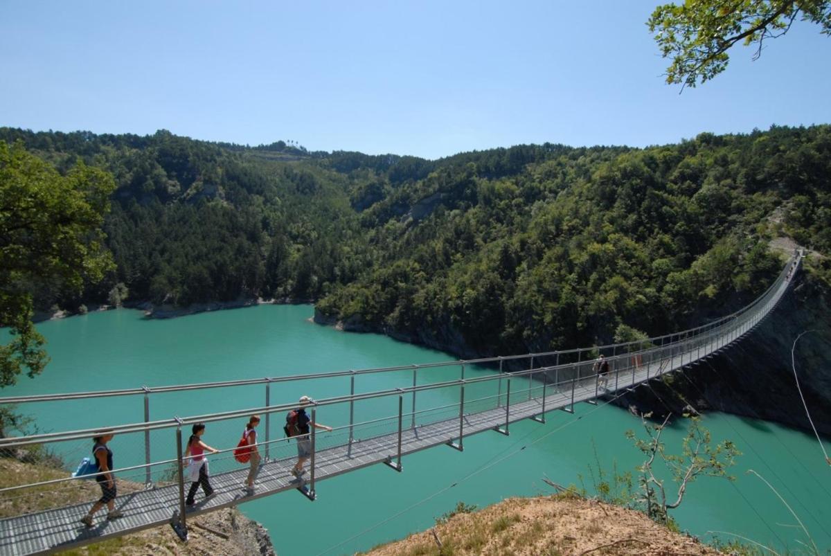 Gite Proche Des Passerelles Et Du Lac De Monteynard Saint-Martin-de-la-Cluze Esterno foto